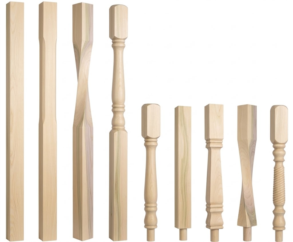 Tulip Newel Posts